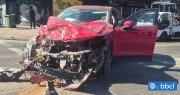 Accidente que dejó un lesionado generó desvío de tránsito en avenida Los Carrera de Concepción