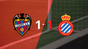 LaLiga EA Sports: Levante logró sacar el empate de local frente a Espanyol