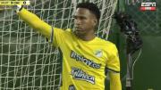 Pedro Gallese siempre destaca: se lució con una gran atajada en su debut en Deportivo Cali