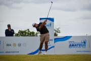 Vicente Quiroga se mantiene dentro del Top-10 del Sudamericano Amateur del Golf