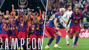 Barcelona volvió a derrotar al Real Madrid en un tremendo partidazo y ganó la Supercopa de España en Arabia