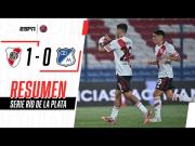 River vs. Millonarios (1-0): video, resumen y gol por Serie del Río de La Plata