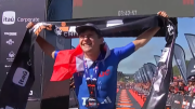 ¡Histórico triunfo chileno! Diego Moya ganó el Ironman 70.3 de Pucón con nuevo récord