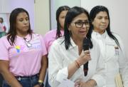 Delcy Rodríguez: 'Aquí manda el pueblo venezolano'