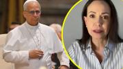 El papa recibe a la líder opositora venezolana María Corina Machado