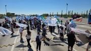 Protesta sorpresa de gremios estatales colapsó el acceso a Carlos Paz y provocó demoras de hasta 20 minutos