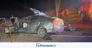 Brutal choque frontal en Mendoza: un muerto y un camionero alcoholizado