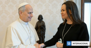 Papa León XIV recibe a María Corina Machado en el Vaticano