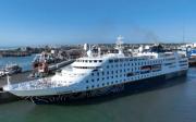 El crucero Hamburg regresó al Puerto de Mar del Plata tras dos años de ausencia