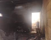 Padre e hija calcinados y su madre herida de gravedad tras incendiarse su vivienda en Casiano Lossada