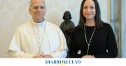 Corina Machado se reunió con el papa León XIV y le pidió que interceda por los presos políticos en Venezuela