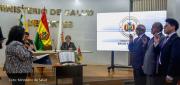 MINISTRA DE SALUD POSESIONA NUEVOS DIRECTORES DE CAJAS DE SALUD 