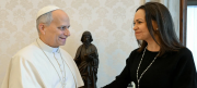 El Papa León XIV y Corina Machado se reunieron en el Vaticano