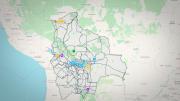 Los puntos de bloqueo en Bolivia reducen a 18 según el mapa de transitabilidad de la ABC
