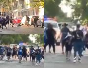 Barras de Peñarol se infiltraron en Gran Parque Central y dieron cascotazos a tricolores