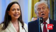 Trump recibirá a María Corina Machado el jueves en la Casa Blanca