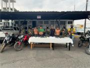 Impacto en Palenque: fusiles, drogas y presuntos sicarios caen en redadas militares