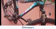 Cayó un hombre tras robar una bicicleta en Santa Lucía