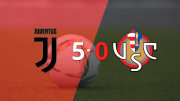 Serie A: Cremonese fue superado fácilmente y cayó 5-0 contra Juventus