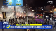Disturbios en El Alto por bloqueadores; Policía usó agentes químicos