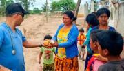 Se brindó atención sanitaria casa por casa en comunidades originarias