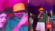 Lo dejaste loco: Influencer chilena causó furor por coqueto momento con Bad Bunny en La Casita