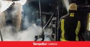 Incendio estructural en una vivienda abandonada del centro