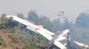 Chile: cayó un avión que combatía un incendio forestal