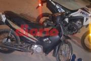 Recuperan una motocicleta robada en La Católica
