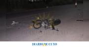 Tragedia en Caucete: murió un joven motociclista tras un violento choque