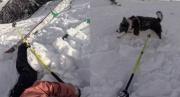 VIRAL: El terrorífico momento que vivió una esquiadora cuando fue arrastrada por una avalancha, iba con su perro