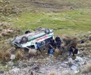 Puno: Aparatosa volcadura pudo ser una tragedia –