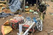 Ejército de Ecuador inhabilita nueve campamentos de minería ilegal en Buenos Aires