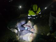 Minibús se embarranca en la ruta La Paz – Yungas dejando un fallecido y dos heridos graves