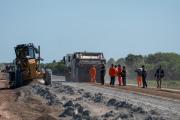 Ruta PY12 en General Bruguez avanza 60% y promete un cambio para el Chaco