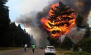 Alerta en Chubut: se reavivan los incendios en Epuyén y el viento complica los trabajos