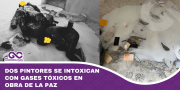 Dos pintores se intoxican con gases tóxicos en obra de Obrajes
