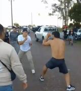 Riñas sin freno ¿Tierra de nadie en la noche de Salto?