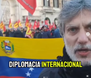 (VIDEO) ¡Liberen a Maduro!: Miles se movilizan en Roma y toda Italia en rechazo a la agresión de EE. UU.