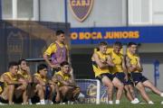 Boca prueba un nuevo dibujo para su estreno de pretemporada