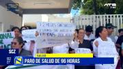 Santa Cruz: Suspenden atención en hospitales por falta de pago de salarios
