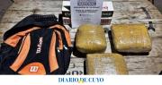 Gendarmería halló un bolso con varios kilos de marihuana en un colectivo que iba a pasar por San Juan