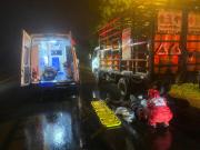 Santo Domingo: motociclista fallece tras choque con camión en la vía a Quevedo