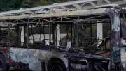 Autobús se incendió en el Túnel Boquerón 1: Qué ocurrió (Video)