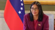 Delcy Rodríguez agradece al presidente de Brasil por el envío de medicamentos a Venezuela