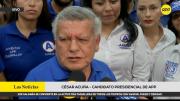 Me acabo de enterar ahorita: César Acuña admite desconocer antecedentes de 14 candidatos de APP