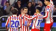 El Atlético de Madrid de los campeones del mundo ganó con lo justo y pasó de ronda en la Copa del rey