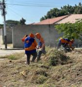 Ejecutadas labores de desmalezamiento en la comunidad El Samán de Guacara