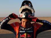 Luciano Benavides y un esfuerzo conmovedor en la lucha por el Dakar: Me caí y me terminé de romper la rodilla, pero estoy dando pelea por la punta”