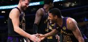 Lakers recupera el brillo: LeBron y Doncic comandan el festín ofensivo ante Hawks
